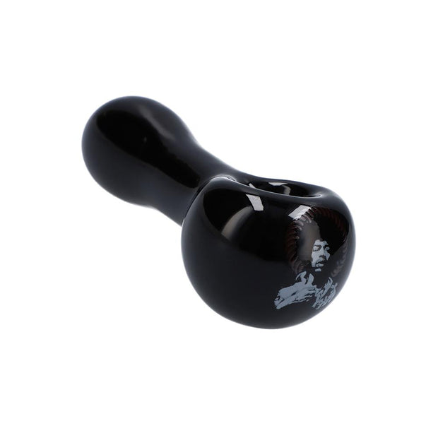 Rock Legends Jimi NYC Spoon Pipe Black 4 in.