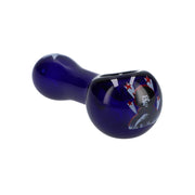 Rock Legends Jimi Star Spoon Pipe Blue 4 in.