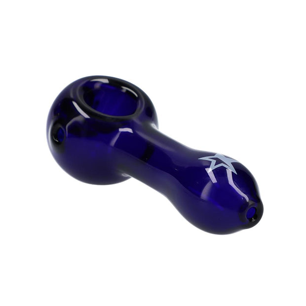 Rock Legends Jimi Star Spoon Pipe Blue 4 in.