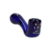 Rock Legends Jimi Star Sherlock Pipe Blue 4 in.