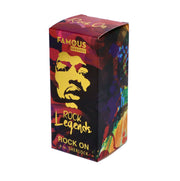 Rock Legends Jimi Rock On Sherlock Pipe White 4 in.