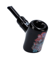 Rock Legends Jimi Rainbow Haze Sherlock Pipe Black 6 in.