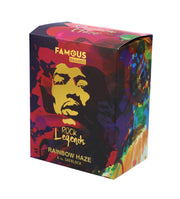 Rock Legends Jimi Rainbow Haze Sherlock Pipe Black 6 in.
