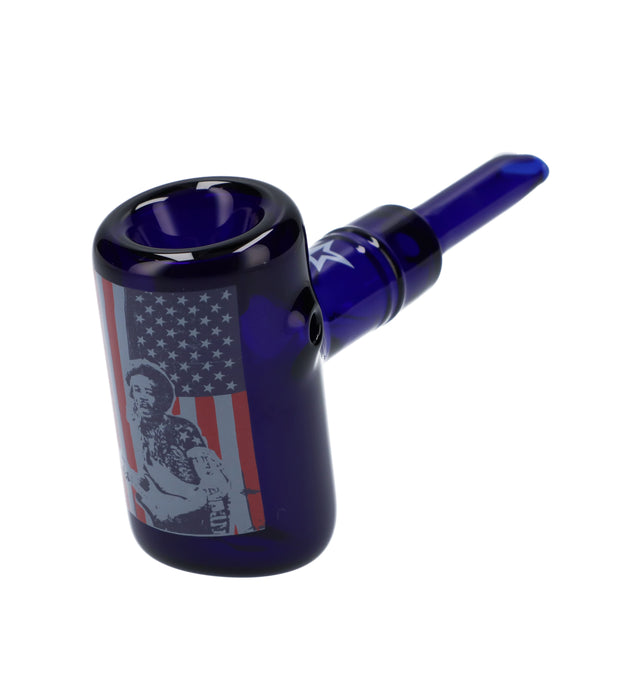 Rock Legends Jimi USA Sherlock Pipe Blue 6 in.