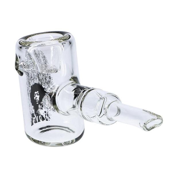 Rock Legends Jimi Love Sherlock Pipe Clear 6 in.