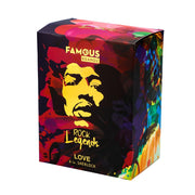 Rock Legends Jimi Love Sherlock Pipe Clear 6 in.