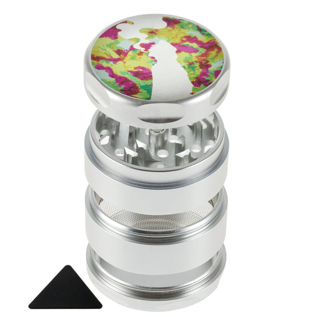 BEACH BUM SILVER 55MM 3 STAGE GRINDER