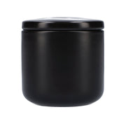 Famous-Stash Jar with Ceramic Lid-Black-Small 200ml