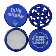 PUFF PUFF PASS BLUE DREAM 55MM 3 STAGE STRAIN GRINDER