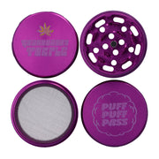 PUFF PUFF PASS GRANDDADDY PURPLE 55MM 3 STAGE STRAIN GRINDER