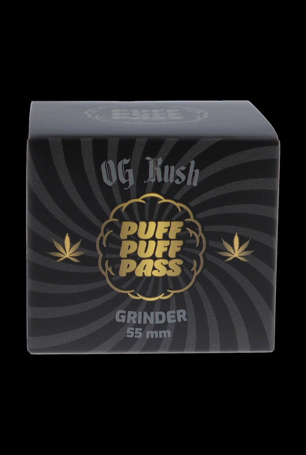 PUFF PUFF PASS OG KUSH 55MM 3 STAGE STRAIN GRINDER