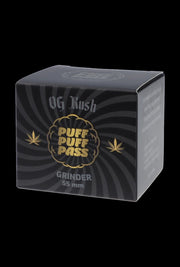 PUFF PUFF PASS OG KUSH 55MM 3 STAGE STRAIN GRINDER