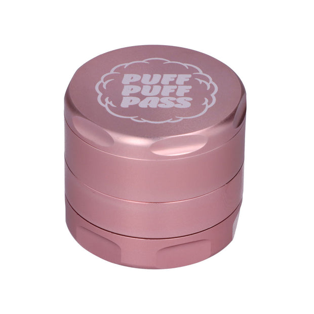 PUFF PUFF PASS PINK KUSH 55MM 3 STAGE STRAIN GRINDER