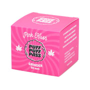 PUFF PUFF PASS PINK KUSH 55MM 3 STAGE STRAIN GRINDER