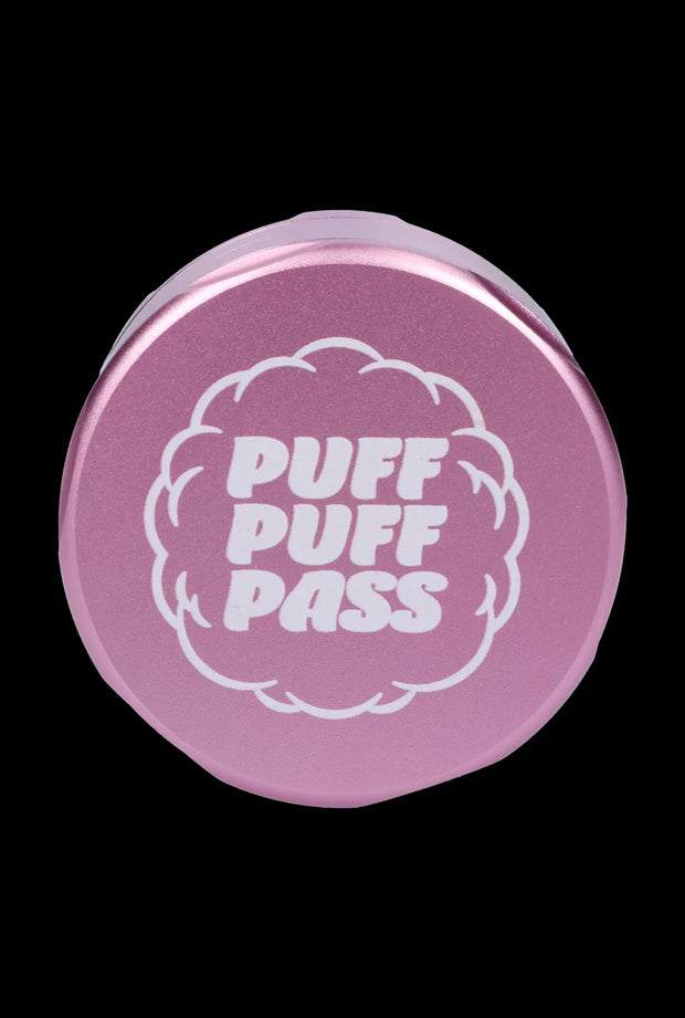 PUFF PUFF PASS PINK KUSH 55MM 3 STAGE STRAIN GRINDER