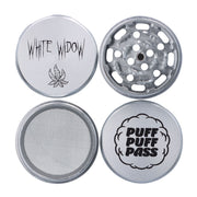 PUFF PUFF PASS WHITE WIDOW 55MM 3 STAGE STRAIN GRINDER