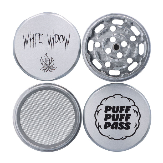 PUFF PUFF PASS WHITE WIDOW 55MM 3 STAGE STRAIN GRINDER