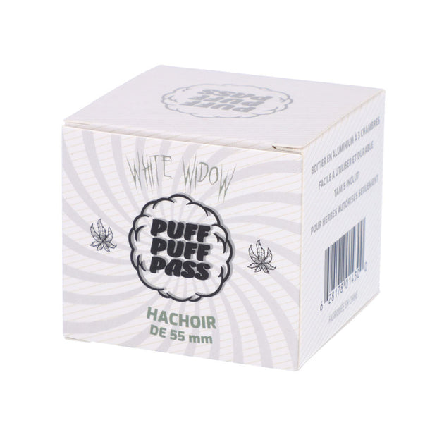 PUFF PUFF PASS WHITE WIDOW 55MM 3 STAGE STRAIN GRINDER