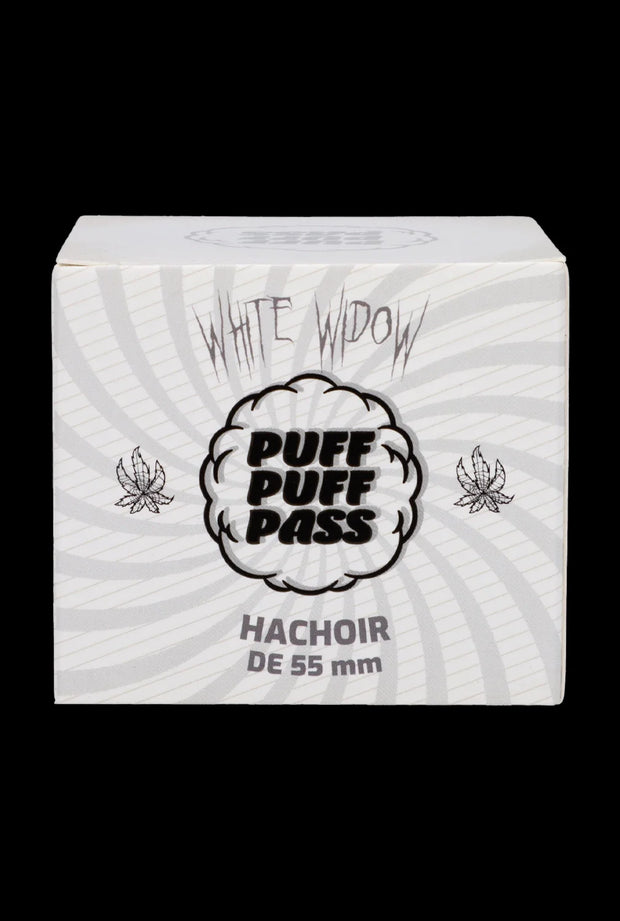 PUFF PUFF PASS WHITE WIDOW 55MM 3 STAGE STRAIN GRINDER