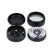 Rock Legends Jimi Love Black 55mm 3 Stage Grinder