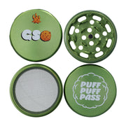 PUFF PUFF PASS GIRL SCOUT COOKIES 55MM 3 STAGE STRAIN GRINDER